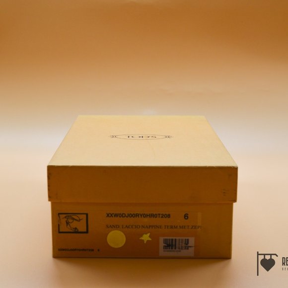 Tods Ankle Wrap Espadrille Sandal Heels - Size 6 - Picture 7 of 7